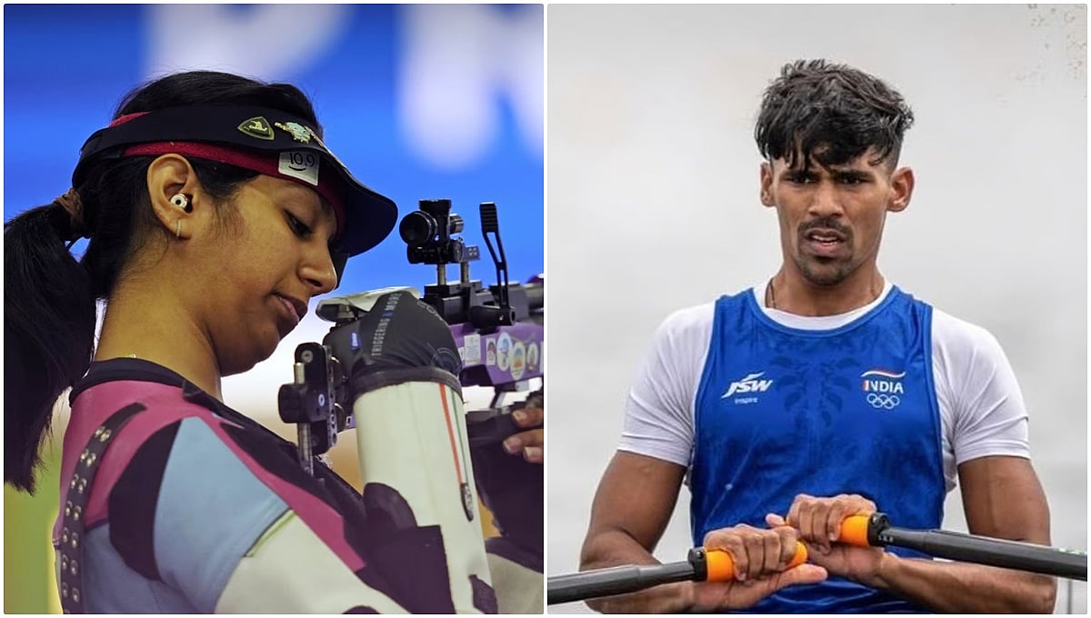 ಒಲಿಂಪಿಕ್ಸ್ 2024 ಮೊದಲ ಆಘಾತ: 10 ಮೀ. ಏರ್ ರೈಫಲ್ ಮಿಶ್ರ ಸ್ಪರ್ಧೆಯಲ್ಲಿ ಭಾರತಕ್ಕೆ ಹಿನ್ನಡೆ, ರೋವಿಂಗ್ ನಲ್ಲಿ 4ನೇ ಸ್ಥಾನಕ್ಕೆ ಬಾಲರಾಜ್